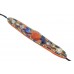 Tibetian Bracelet with carnelian, lapiz, Amethyst Beads n Stones